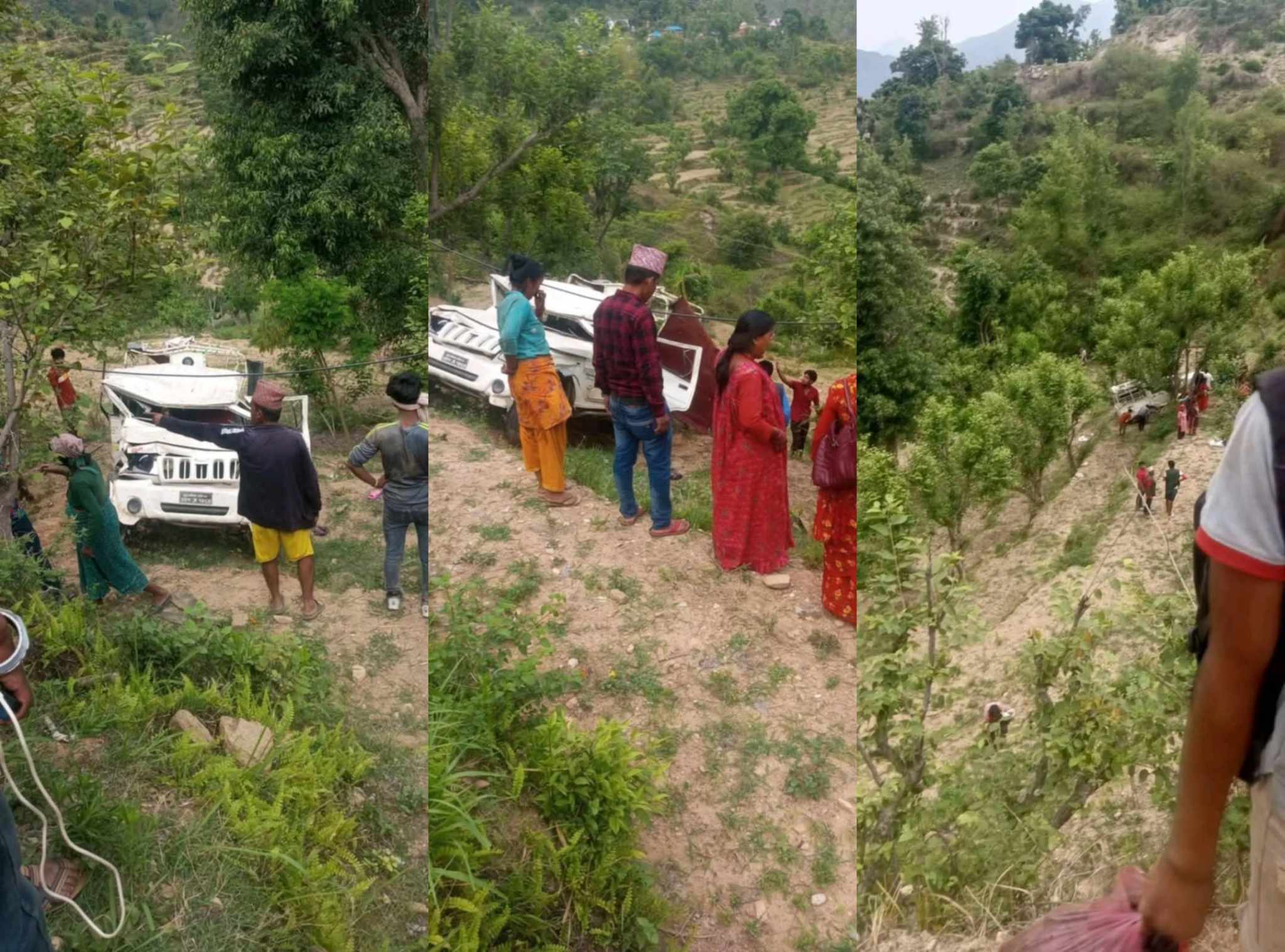 डोटीको के.आई.सिंहमा जीप दुर्घटना, १ को मृत्यु, ८ जना घाइते, १ को…