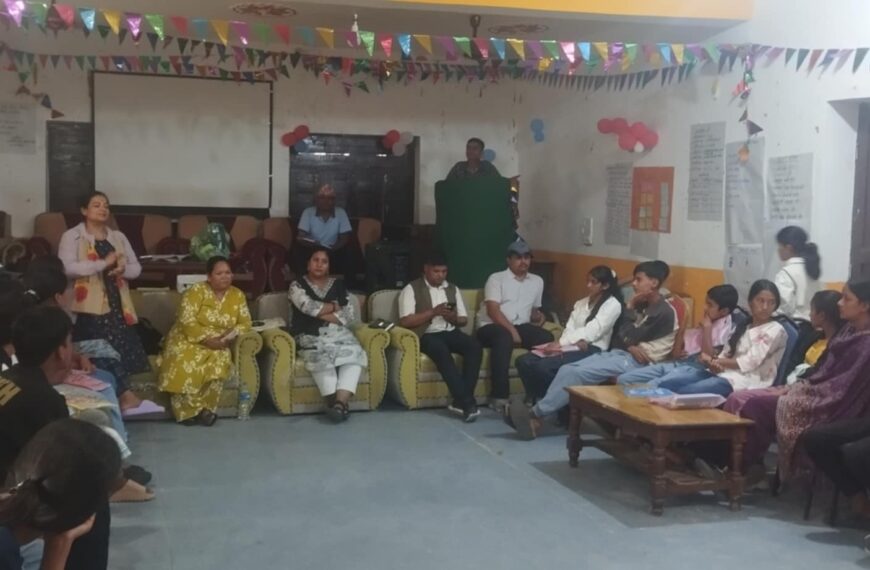 बाल क्लबहरूको नेतृत्व विकाससम्बन्धी ३ दिने तालिम सम्पन्न