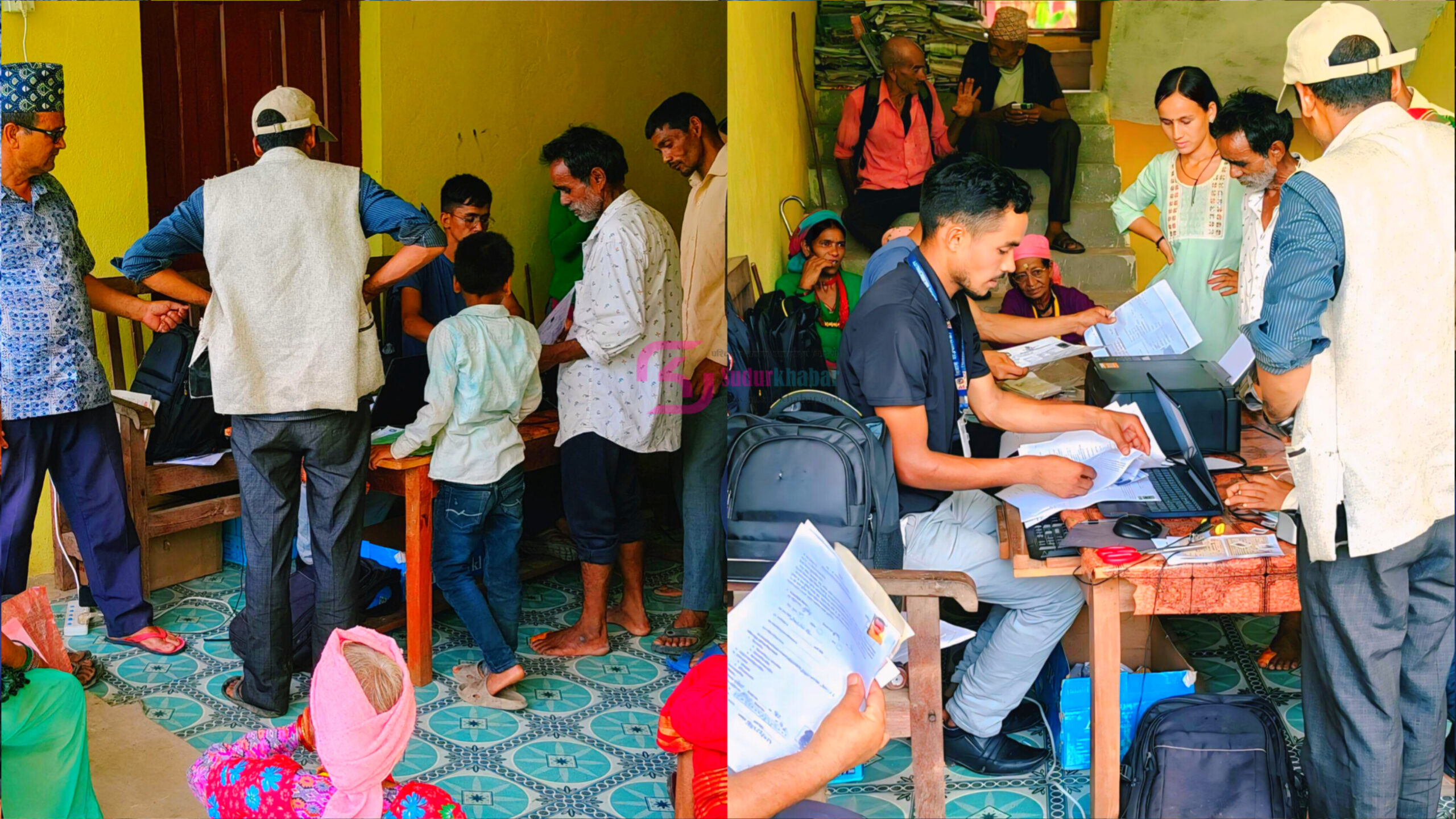 सिगास – ५ मा सामाजिक सुरक्षा भत्ता नविकरणमा विद्यालयको साथ