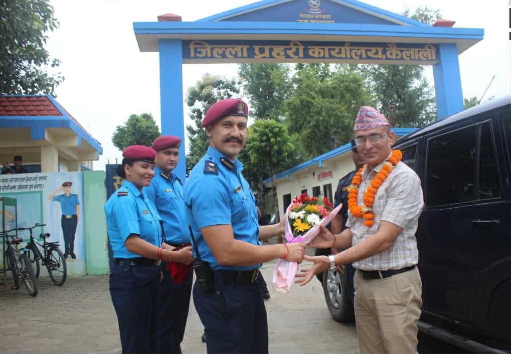 कैलाली प्रहरीको कमान्ड एसपी नरेन्द्र चन्दको हातमा