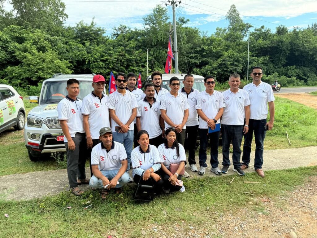 गरिबी, बेरोजगारी र भ्रष्टाचारविरुद्ध महाकाली- मेची जागरण यात्रा चितवन प्रवेश