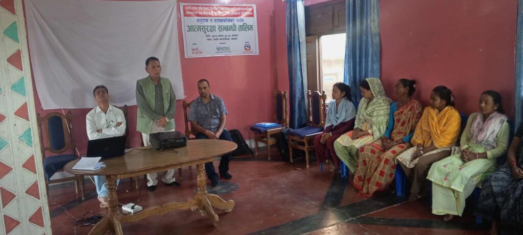 MPDS द्घारा भजनीका बाढी प्रभावित जनतालाई आत्मसुरक्षा…