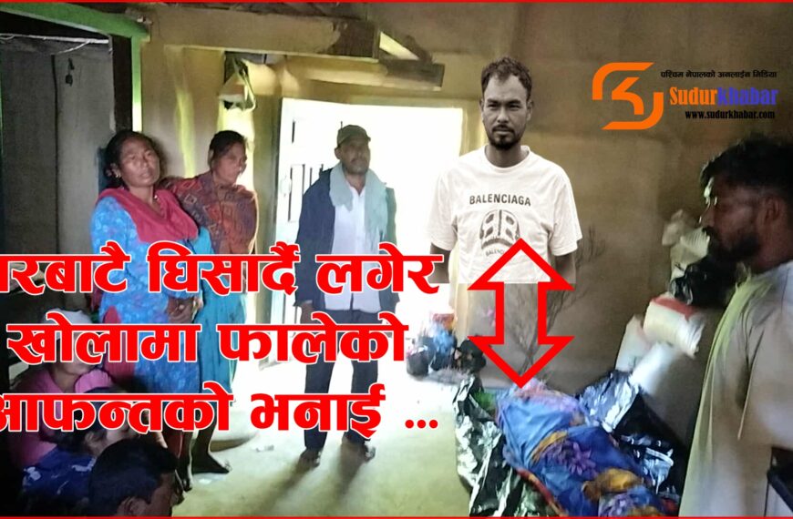 गोदावरी नगरपालिका १० खमौरामा धम्की दिएरै गाउँकै युवाले लखेटी लखेटी शेर बहादुरको ज्यान लिए पछि…