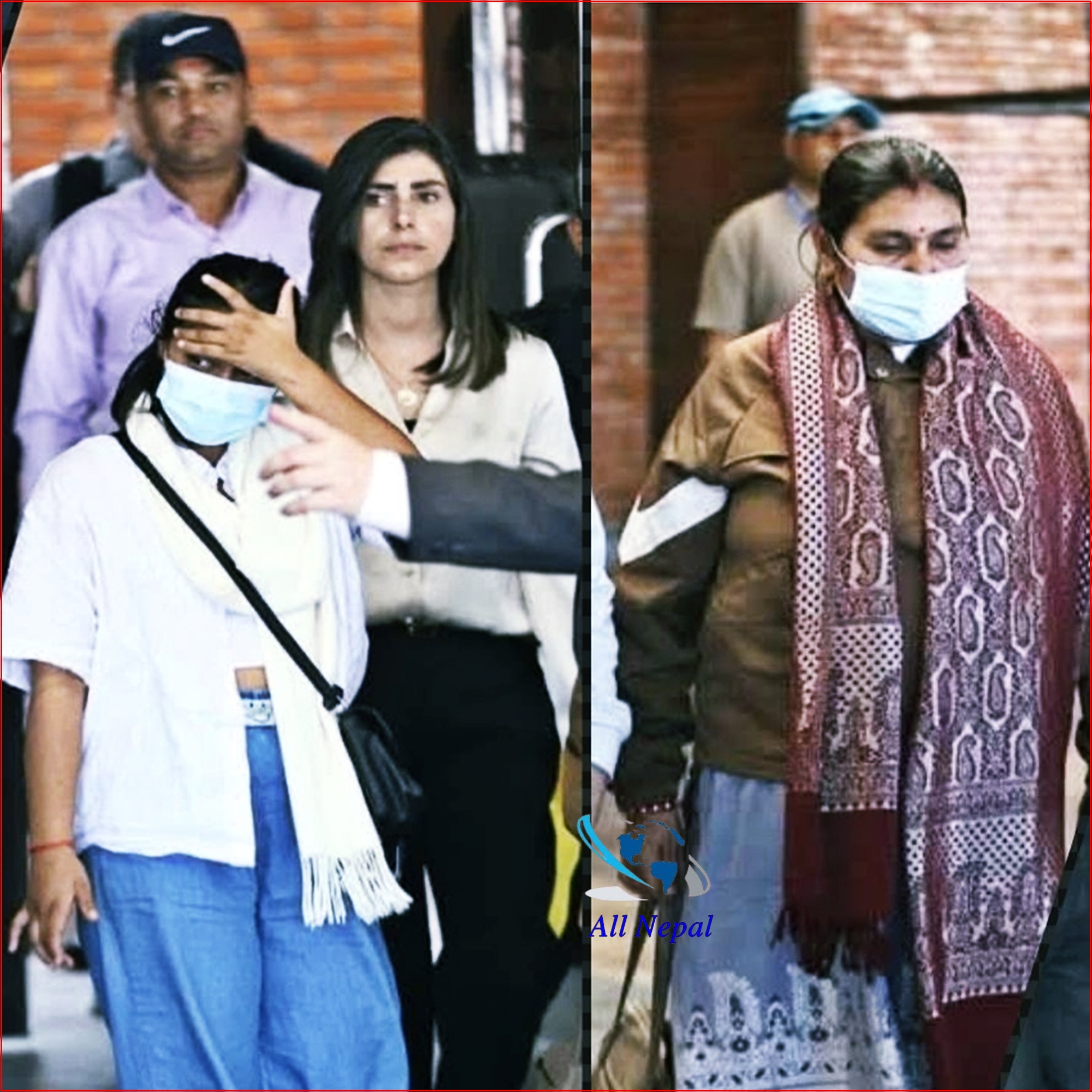 अमेरिका गएर फर्किए विपिन जोशीकी आमा र बहिनी, अब शवको प्रतीक्षा
