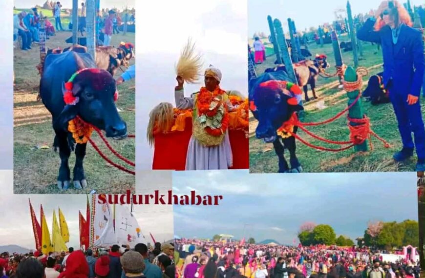 मेलौली भगवती मन्दिरमा मेला सुरु : भक्तिभावसँगै बलिप्रथामाथि प्रश्न