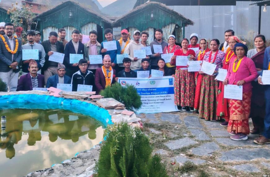 बझाङमा साना होटल, लज र होमस्टे सम्बन्धी क्षमता विकास तालिम&hellip;