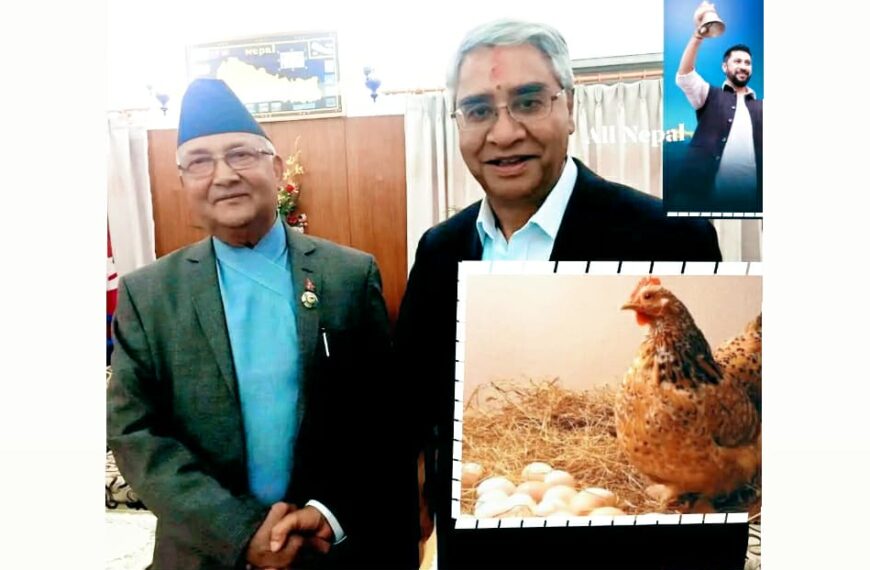 रवि लामिछाने राजनीतिमा आएपछि एमाले–कांग्रेस शत्रुबाट मित्र बने नव दुलहा&hellip;
