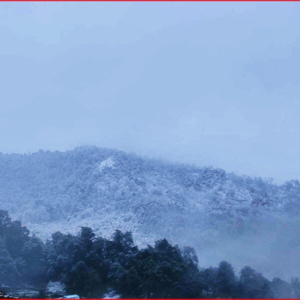 आजको मौसमः ⛰️ कोशी र गण्डकीका हिमाली भूभागमा आज हल्का वर्षा र हिमपातको सम्भावना 🌨️