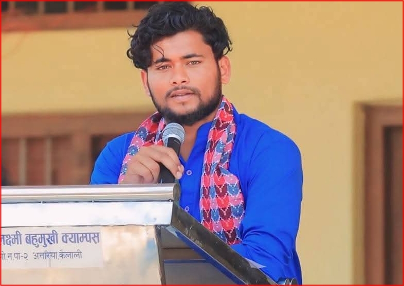 नेकपाद्वारा कैलाली–४ बाट नव युवा उम्मेदवार बम बहादुर विक सिफारिस