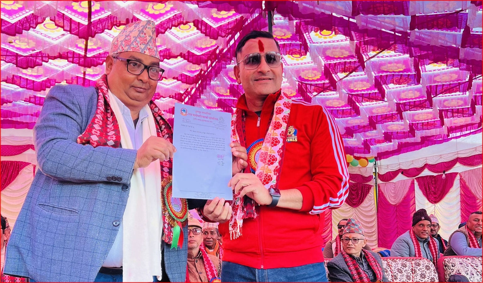 किर्तिमानी खेलाडी ओलम्पियन दिपक बिस्ट कृष्णपुर नगरपालिकाको सद्भावना दुत नियुक्त