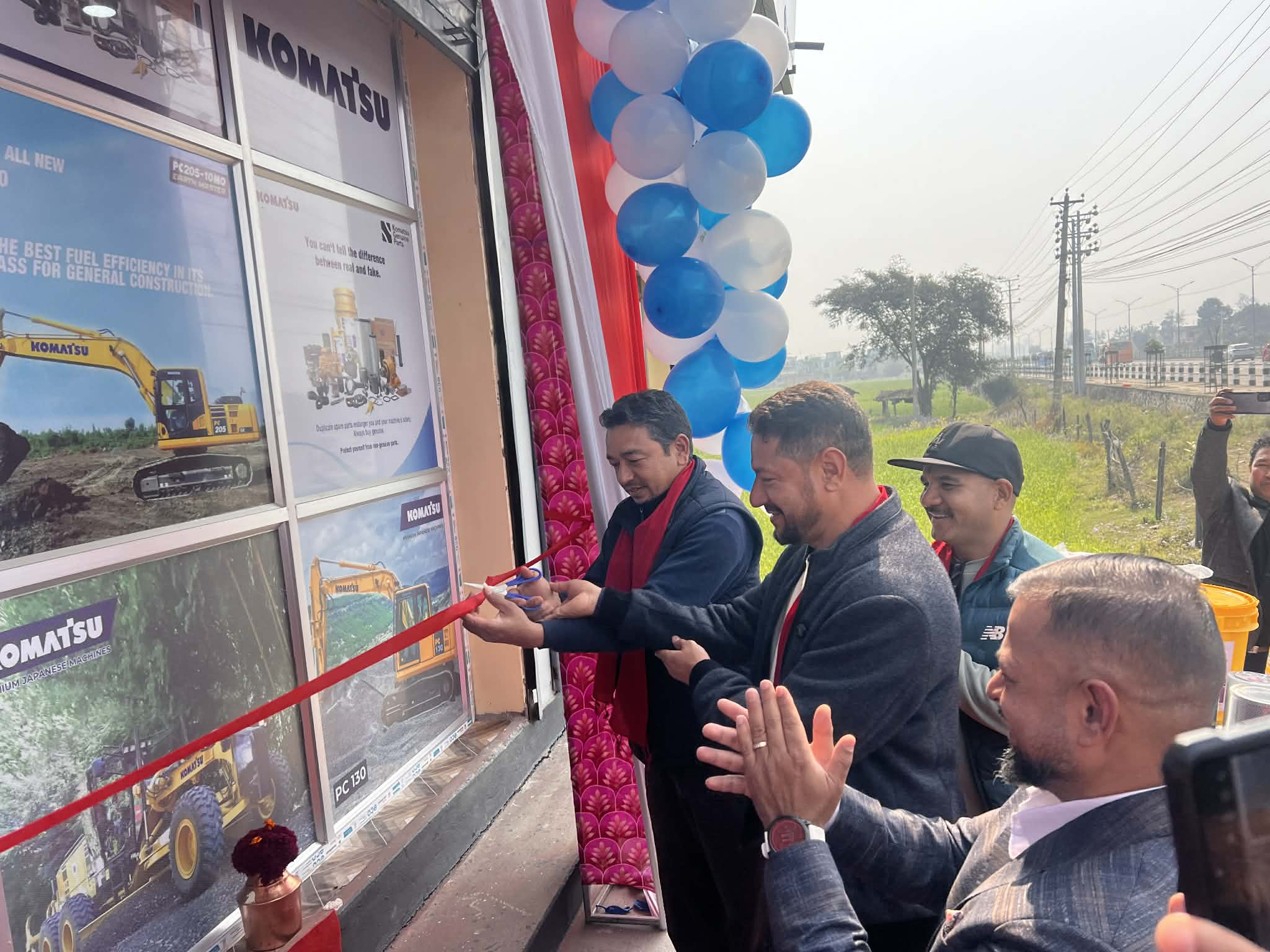 धनगढीमा कोमात्सु आधिकारिक स्पेयर पार्ट्स आउटलेट सञ्चालनमा
