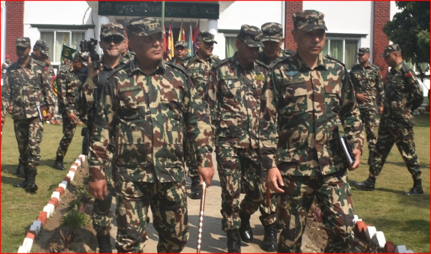 नेपाली सेनाका प्रधानसेनापति सुदूरपश्चिम भ्रमणपछि फर्किए