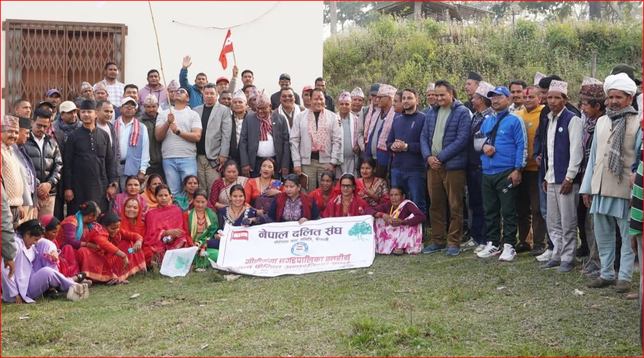 कैलाली ४ मा प्रेम सवाल सहितको टिम काँग्रेसमा प्रवेश: दलित अधिकार सशक्त&hellip;