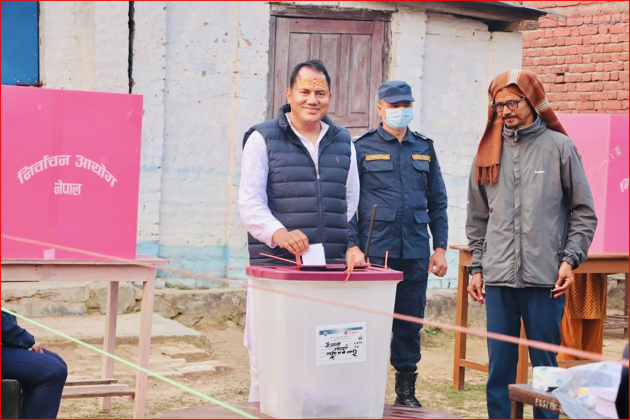 कैलालीमा ५५ .४ प्रतिशत मत खस्यो