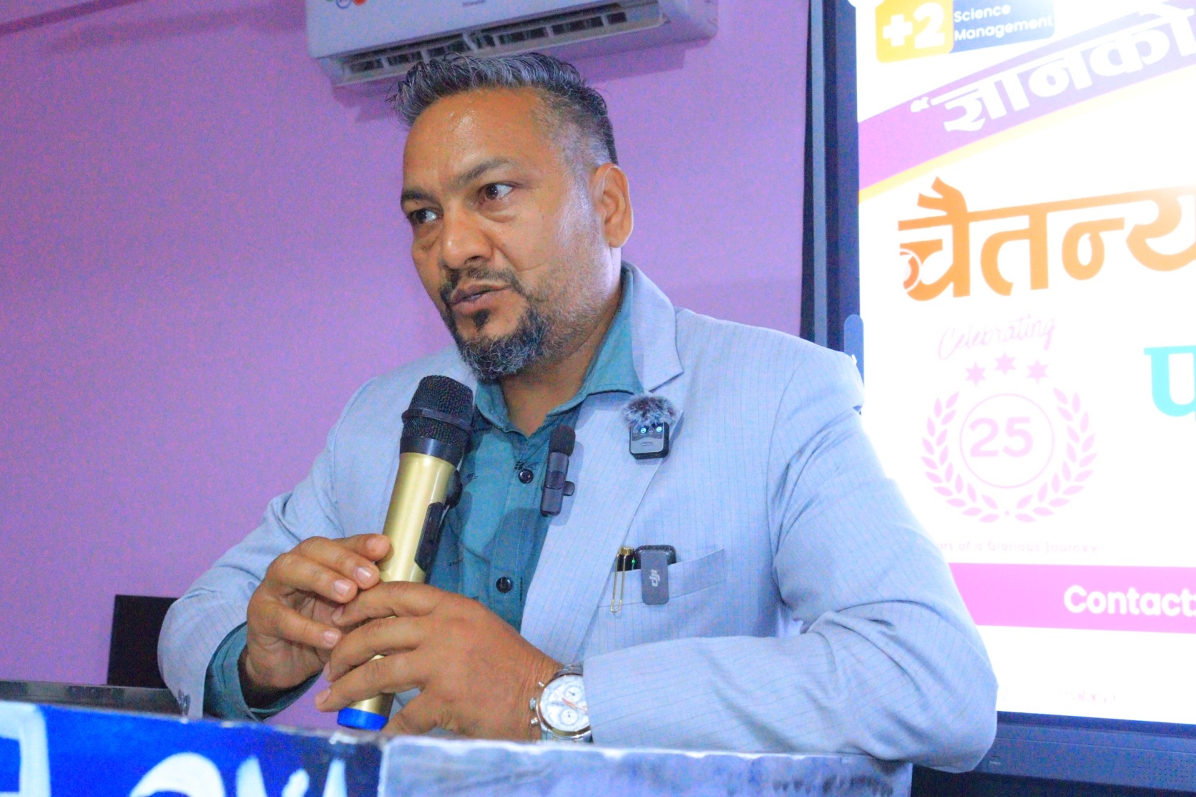 रजत जयन्तीको उत्सव: चैतन्य पाठशालामा सांस्कृतिक, शैक्षिक र सामाजिक कार्यक्रमको भव्य तयारी