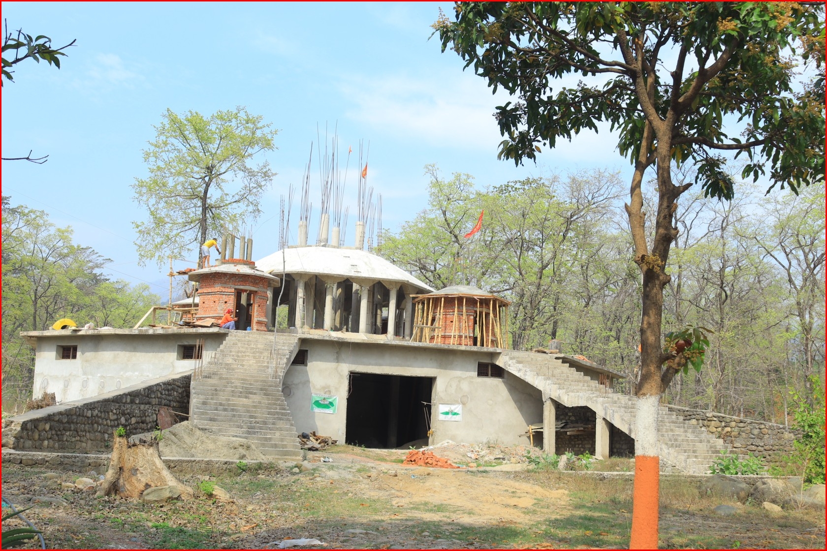 कैलालीको गोदावरी धाममा भव्य रामजानकी मन्दिर निर्माण हुदै: सपनाको परियोजना साकार हुँदै