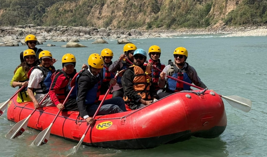 महाकाली नदीमा साहसिक र्‍याफ्टिङ सुरु, भीमदत्त पर्यटनको नयाँ गन्तव्य बन्ने तयारी