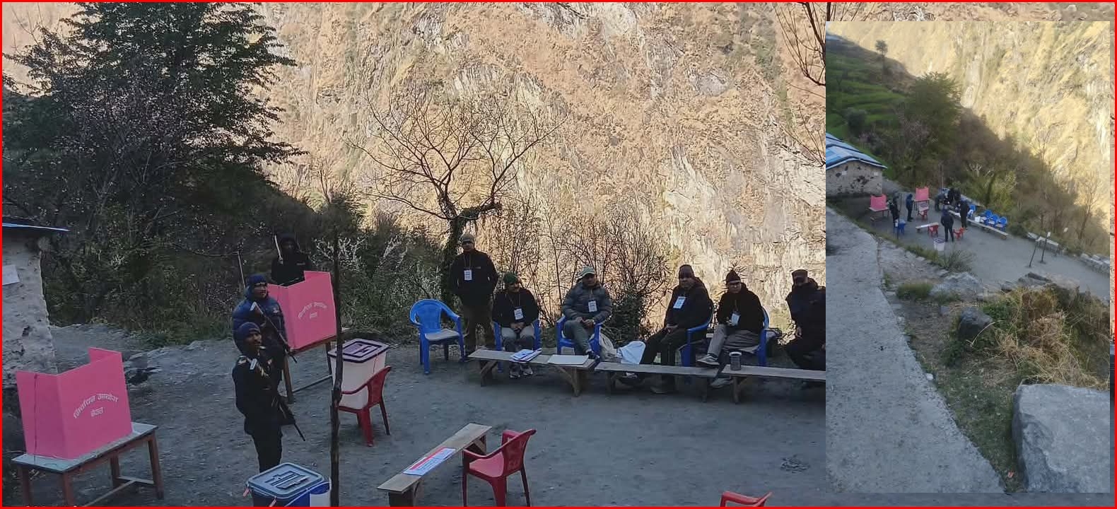स्थानीय असन्तुष्टिका कारण केही मतदान केन्द्रमा प्रतिनिधिसभा निर्वाचन ठप्प