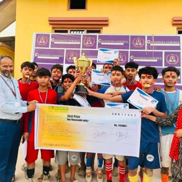 ज्ञानोदय गुरुकुल वर्ल्ड स्कुलद्वारा अन्तर–विद्यालय यू–१५ फुटसल प्रतियोगिता सम्पन्न
