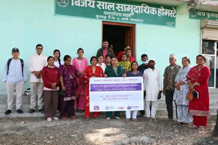 कञ्चनपुरमा CRC परियोजना अन्तर्गत खोज तथा उद्धार&hellip;