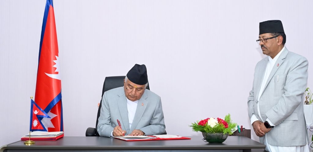 राष्ट्रपति पौडेलद्वारा सार्वजनिक खरिद अध्यादेश जारी, एकै दिन दुई महत्वपूर्ण अध्यादेश