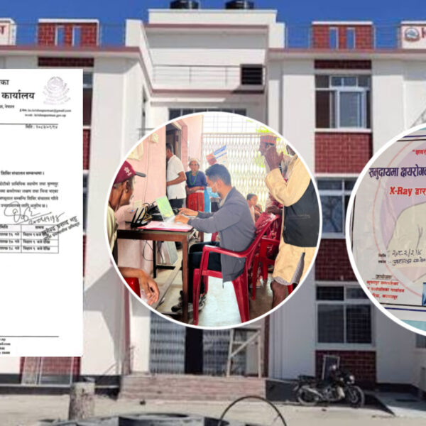 कञ्चनपुरको कृष्णपुरमा निःशुल्क क्षयरोग स्क्रिनिङ शिविर सञ्चालन