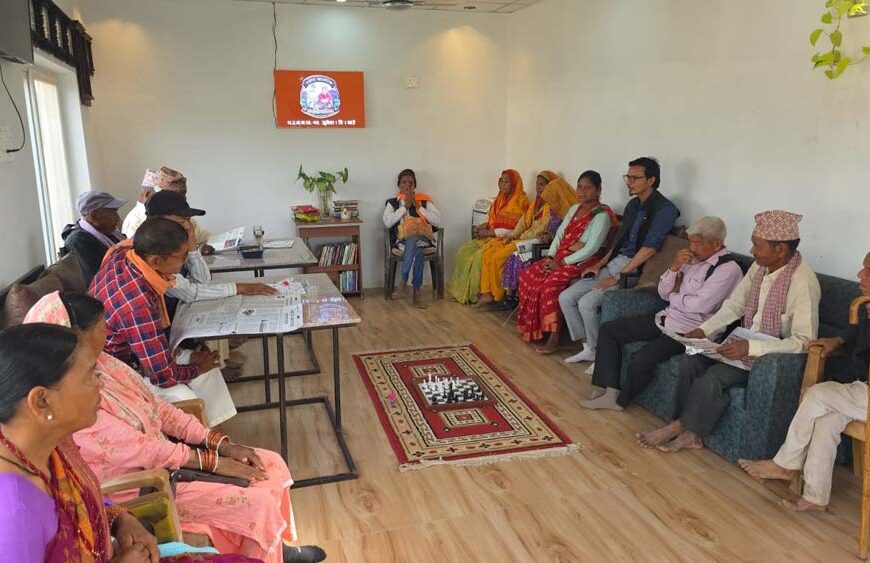 धनगढीको जुगेडामा निःशुल्क चियाघर: ज्येष्ठ नागरिकका लागि भेटघाट र आत्मीयताको नयाँ थलो