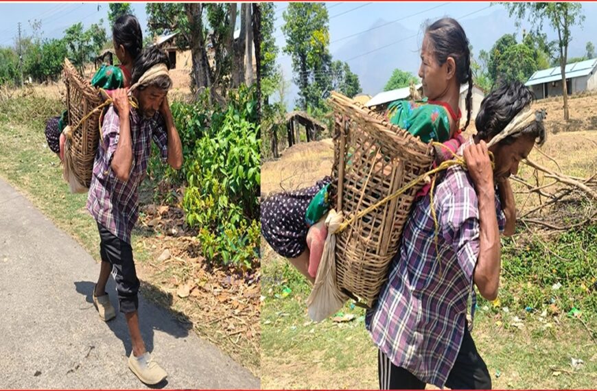 डोको र नाम्लोको सहारामा जीवन–यात्रा : श्रीमती बचाउन कम्माने दमाईको कष्टपूर्ण संघर्ष