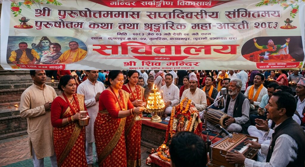 कञ्चनपुरको कृष्णपुरमा भोलि जेठ -३ देखि ‘सप्तदिवसीय&hellip;