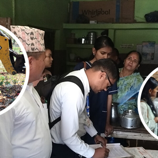 अत्तरिया बजारका मासु पसलमा बेथिति : फोहोर व्यवस्थापन देखि अखाद्य मासुसम्म फेला, करिब २० किलो मासु बरामद पश्चात नष्ट