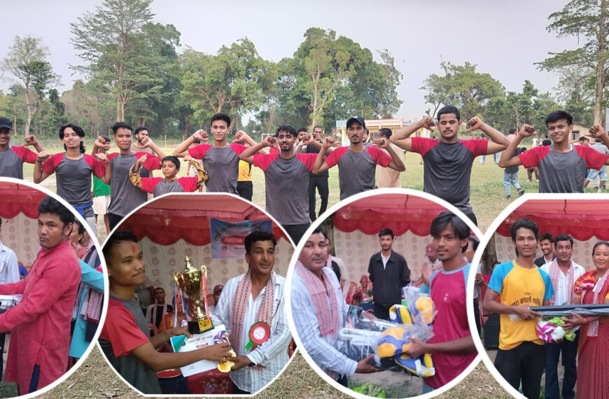 गोदावरी–४ मा जेवाईसी वडास्तरीय खेलकुद प्रतियोगिता सम्पन्न: बसन्तपुर र चट्टान युवा क्लब बने विजेता