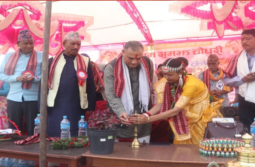 राम समझ स्मृति कप फुटबल सुरु: कैलारीमा १६ टिम भिड्दै, मुख्यमन्त्रीद्वारा उद्घाटन