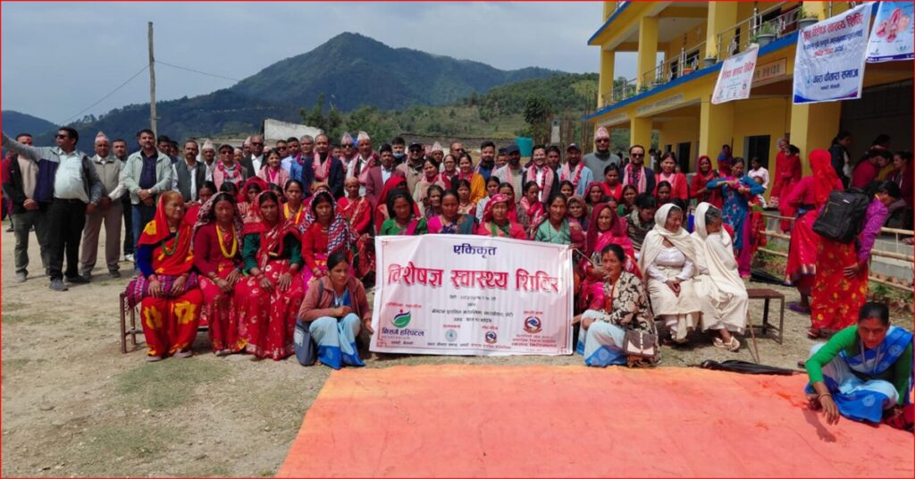 डोटीको बोगटानमा एकीकृत विशेषज्ञ स्वास्थ्य शिविर सुरु,…