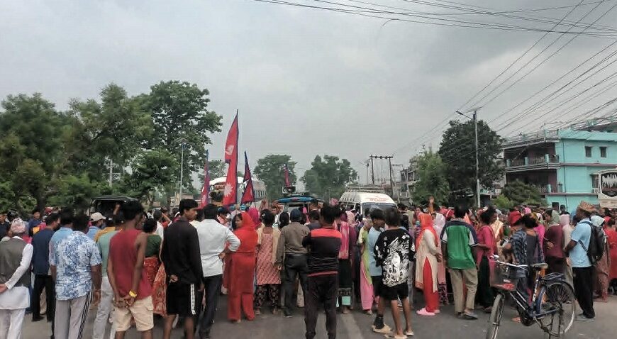 कञ्चनपुरमा सुकुम्बासीको शान्तिपूर्ण प्रदर्शन : उचित व्यवस्थापनबिना उठीबास नगर्न सरकारसँग माग