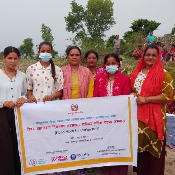 बाढी आयो भने के गर्ने? खल्लागोठमा यसरी गरियो कृत्रिम अभ्यास, सरोकारवालाको सक्रिय सहभागिता