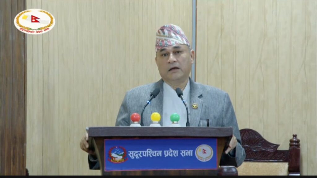 सुदूरपश्चिम सरकारको नीति तथा कार्यक्रम बहुमतले पारित