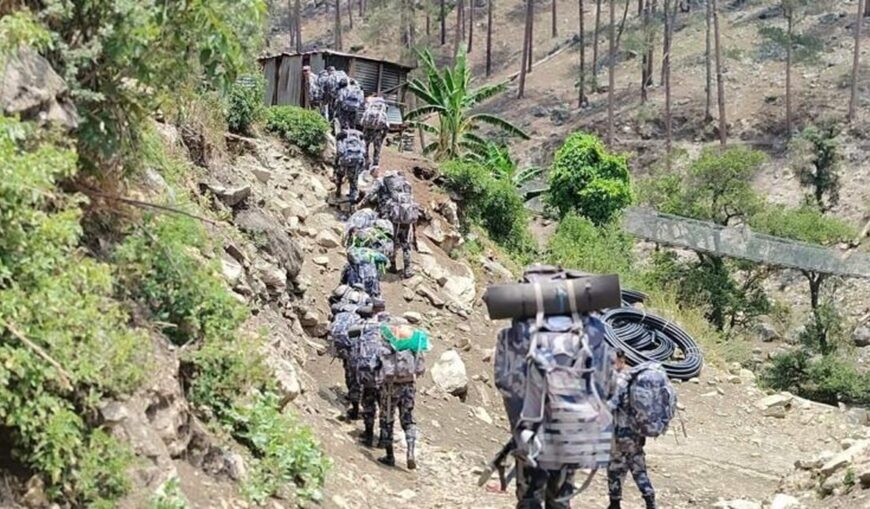 बाजुरा–हुम्ला सीमा विवादपछि लाम्पाटामा संयुक्त सुरक्षा बेस स्थापना