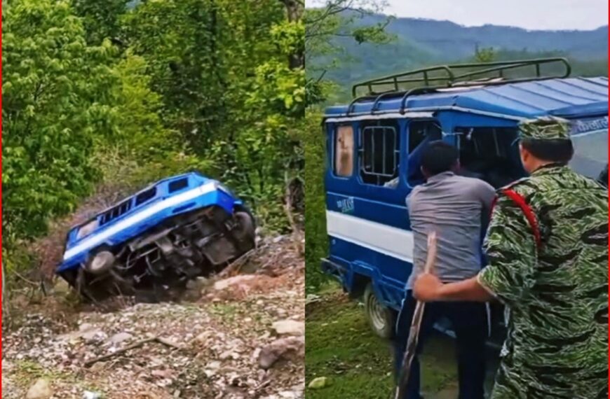 वन कर्मचारीको निर्मम कदमः कारबाहीको नाममा टेम्पो भिरमा फालिएपछि धनादेवी धामी न्यायको खोजीमा