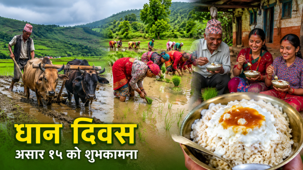 आज असार १५ विशेष: धान दिवससँगै दही–चिउराको&hellip;
