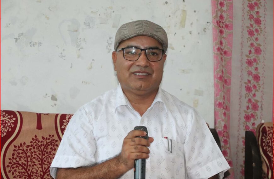 डा. जनक राज पन्तद्वारा रास्वपा सुदूरपश्चिम सभापतिमा उम्मेदवारी घोषणा