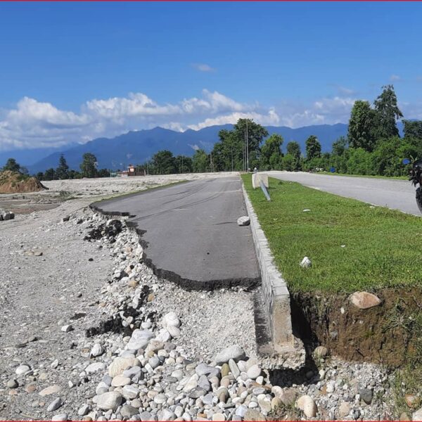 महाकाली पुलको गाइडबण्ड पुनर्निर्माणमा सेना परिचालन, तटीय बस्ती जोगाउने प्रयास