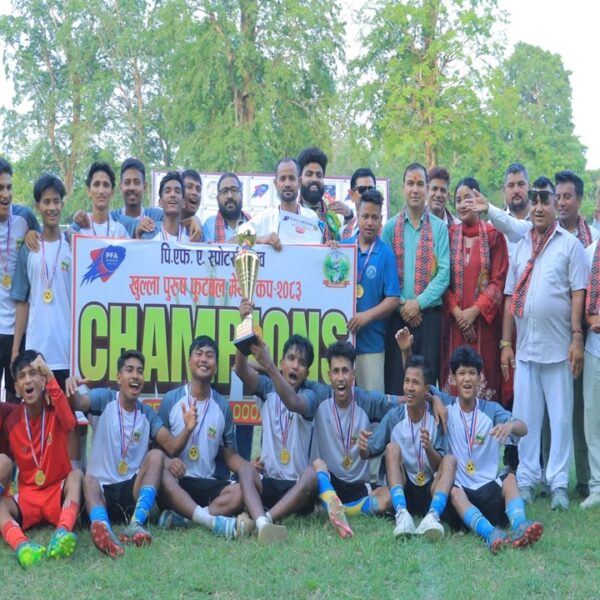 अत्तरियामा जारी “खुल्ला पुरुष फुटबल मेयर कपको उपाधी गोदावरी ८ बन्यो, वडा न. १० उपबिजेतामा चित्त बुझायो