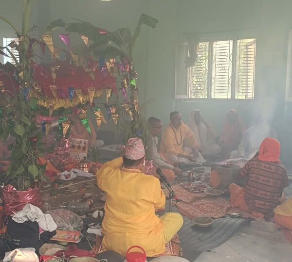 अत्तरिया साना सहरी खानेपानी संस्थामा लघु रुद्राभिषेक यज्ञ