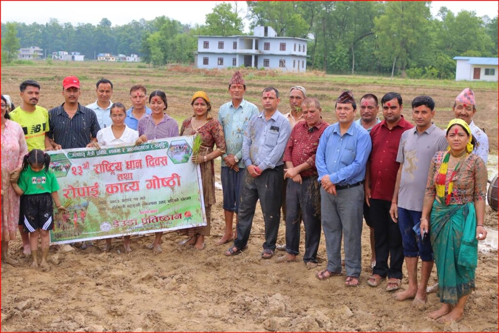 रोपाइँसँगै गुञ्जियो डेउडा: धनगढीमा धान दिवसको सांस्कृतिक&hellip;