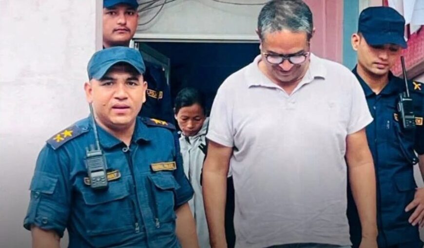 गाली बेइज्जती मुद्दामा दोषी ठहरिएका पत्रकार खेम भण्डारी कारागार चलान