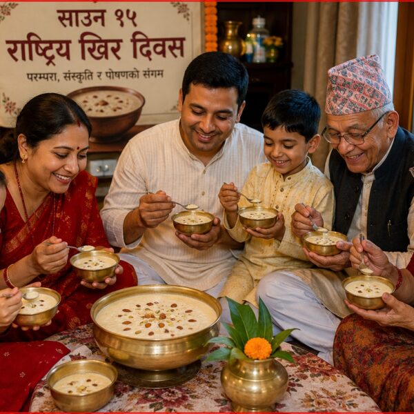 साउन १५ मा घरघरमा खिरको स्वाद, आठौँ राष्ट्रिय खिर दिवस उत्साहका साथ मनाइँदै