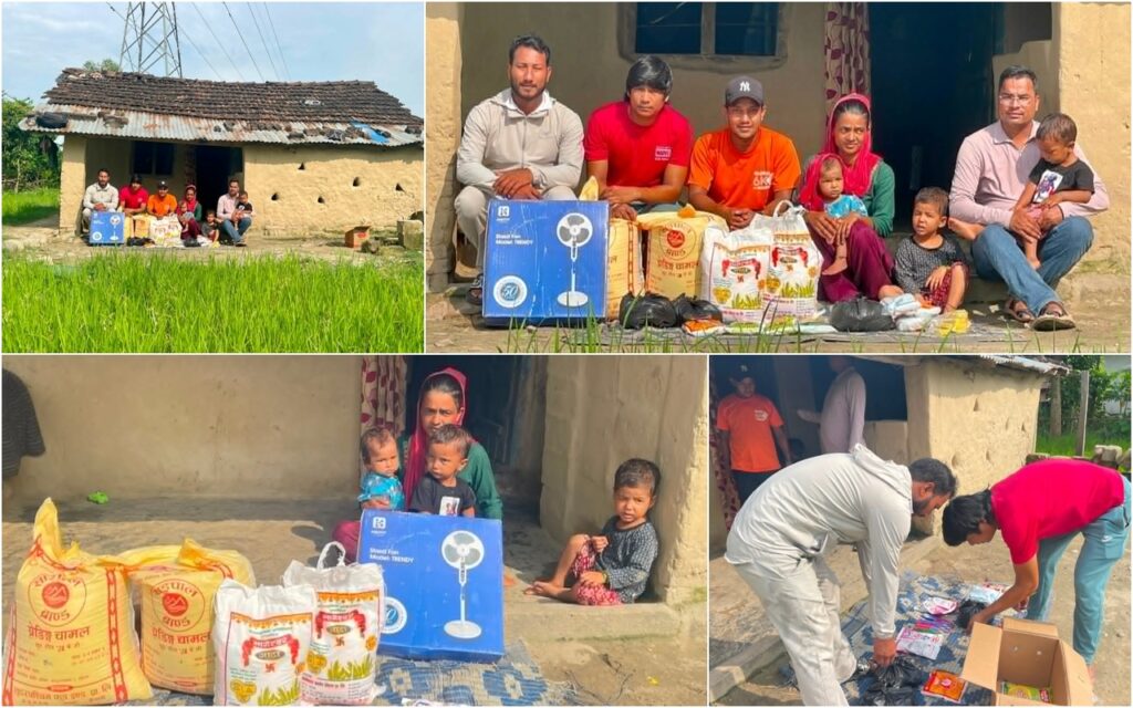 असहाय एकल महिलालाई व्यक्तिगत रुपमा कृष्णपुरका तीन…