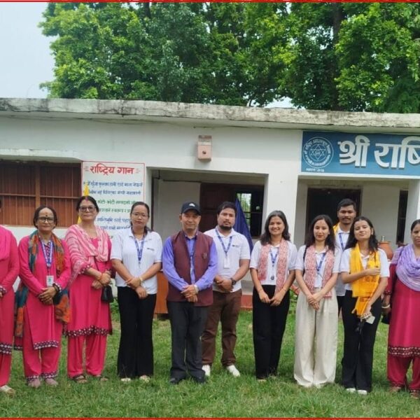 २३औँ वार्षिकोत्सवमा एक्सपर्ट एजुकेसनको सामाजिक योगदान: राष्ट्रिय आधारभूत विद्यालयमा शैक्षिक सामग्री वितरण, शिक्षामा नवीन अभ्यासको प्रशंसा