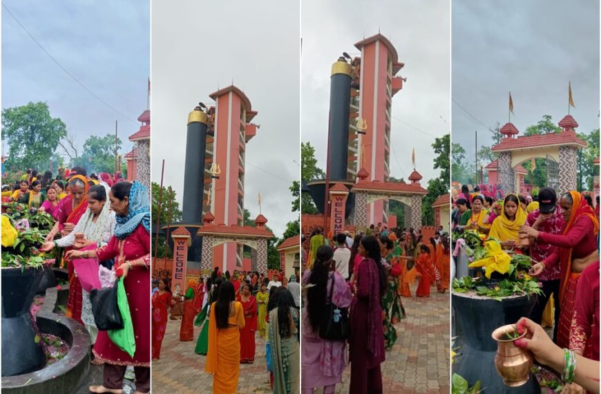 साउने सोमबारको उल्लास : शिवालयमा भक्तजनको घुइँचो, पूजा–आराधनामा व्यस्त श्रद्धालु