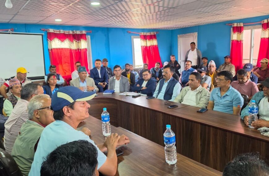 डडेल्धुराको स्याउले–अनारखोली सडकको सीमा १५ मिटरमै कायम गर्न सरकारलाई सिफारिस